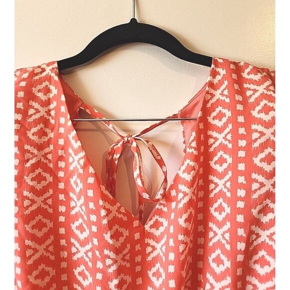 Pink Owl Romper Beautiful Spring Colors Womens Size Medium - Picture 6 of 15